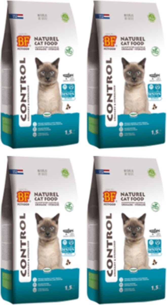 4x Biofood Premium Control Urinary/Sterilised - Kattenvoeding - 1.5kg