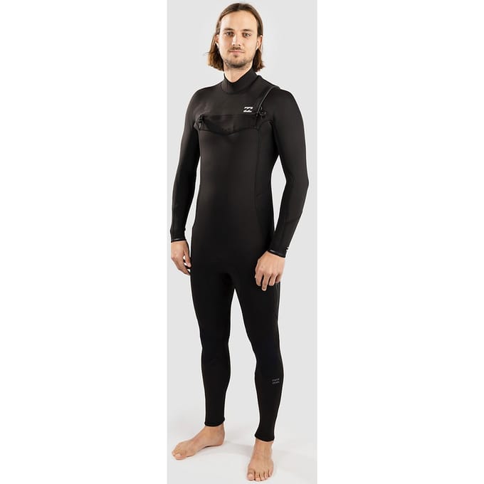 Billabong Absolute 4/3 Chest Zip Full GBS Wetsuit zwart