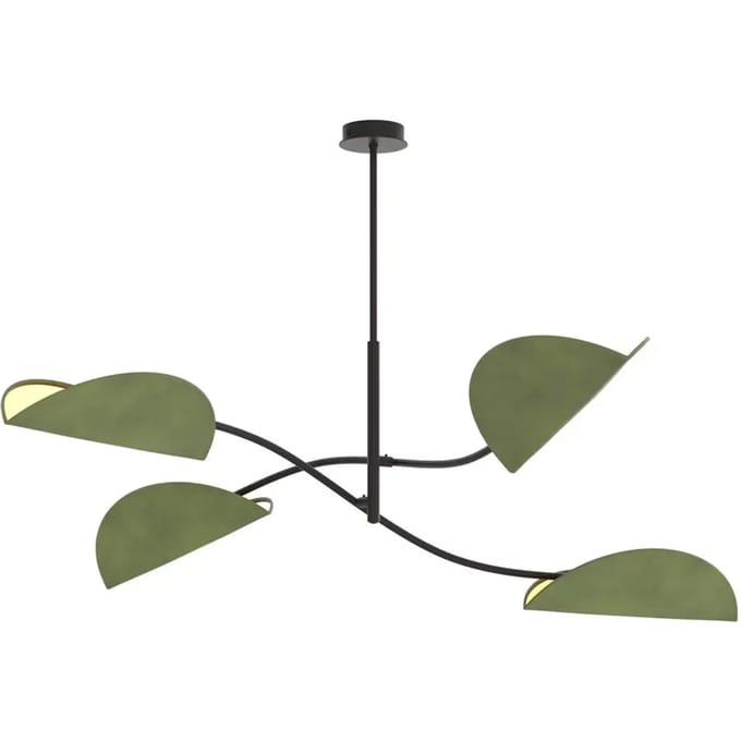Plafondlamp met 4 lampen Emibig Lighting Lotus