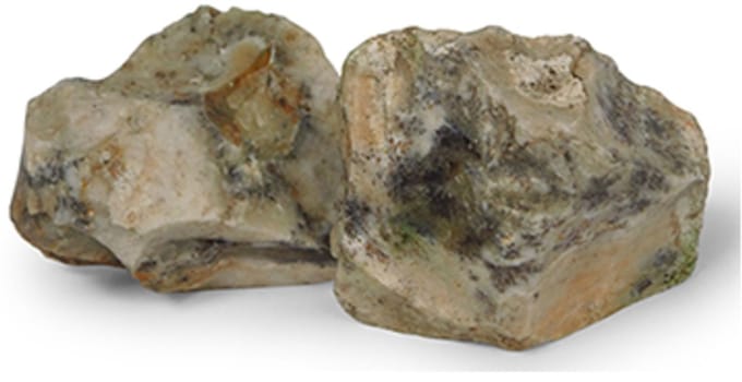 Opaal dendriet ruw