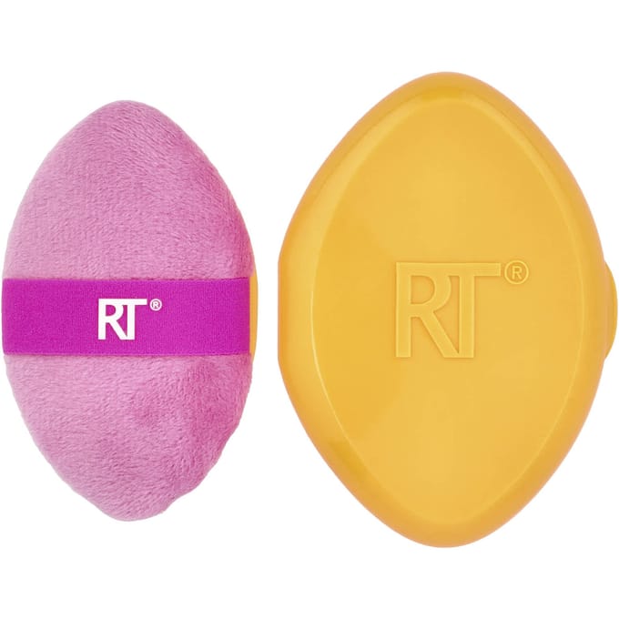Wonder 2-in-1 Poederdonsje + Reisetui, 2-delige set pink