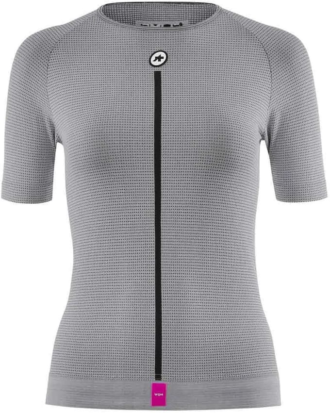 Assos 1/3 Skin P1 Korte Mouwen Basislaag Grijs II Vrouw