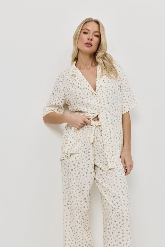 Aruelle Caprielle Dames Pyjama Yellow Geel L