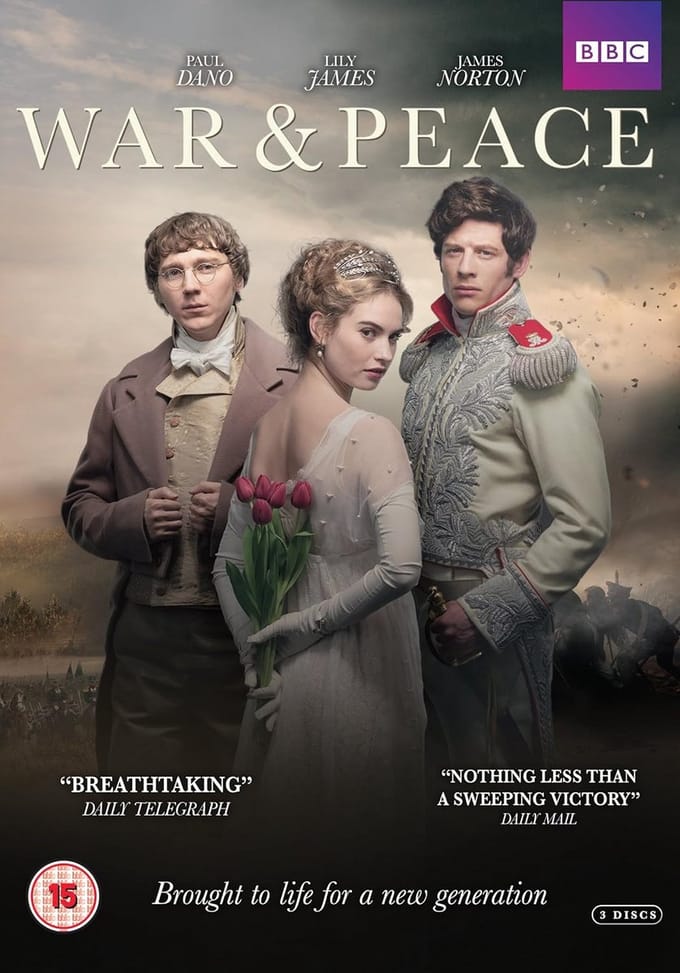 War and Peace Miniserie - 6 Delen Drama over Napoleontische Oorlogen