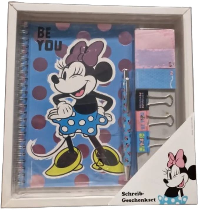 Minnie Mouse schrijfset - Inclusief accessoires