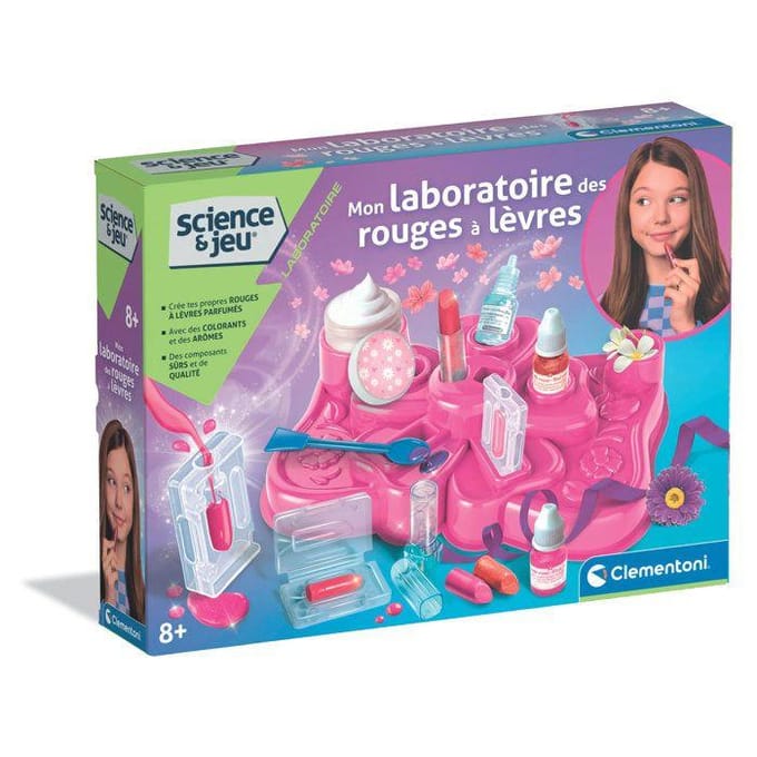 Mon laboratoire des rouges a levres - Clementoni - Science & Jeu - Jeux Scientifiques