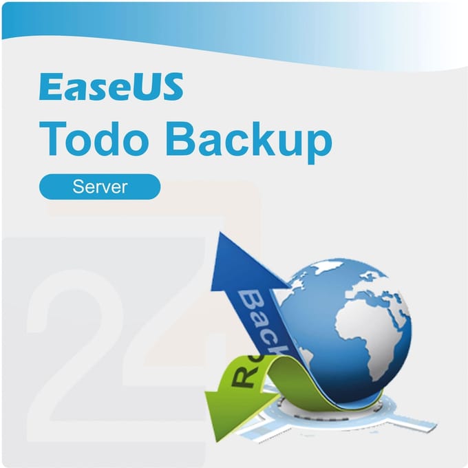 EaseUS Todo Backup Server Zonder upgrades