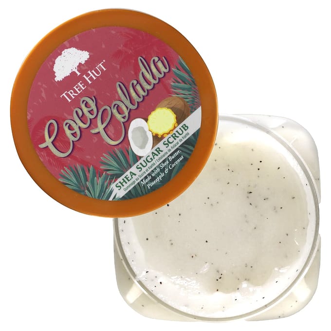 Sheaboter Suiker Scrub, Coco Colada, 510G(18 Oz) orange