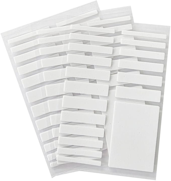Fako Bijoux - Ringverkleiner EVA Foam Set - Ring Verkleiner - Zelfklevende Foam Strips - 57 Stuks - Wit