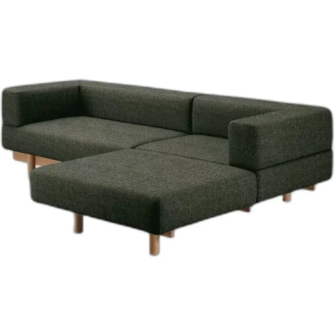Bank met chaise longue aan de rechterkant Emko Alchemist