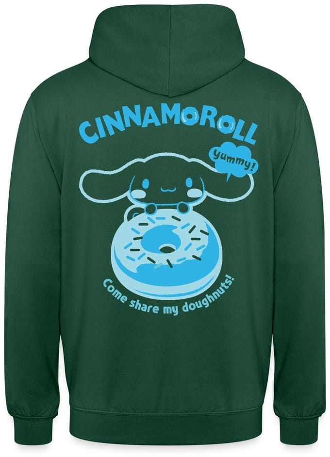 Cinnamoroll Come Share My Doughnuts! Hoodie Unisex