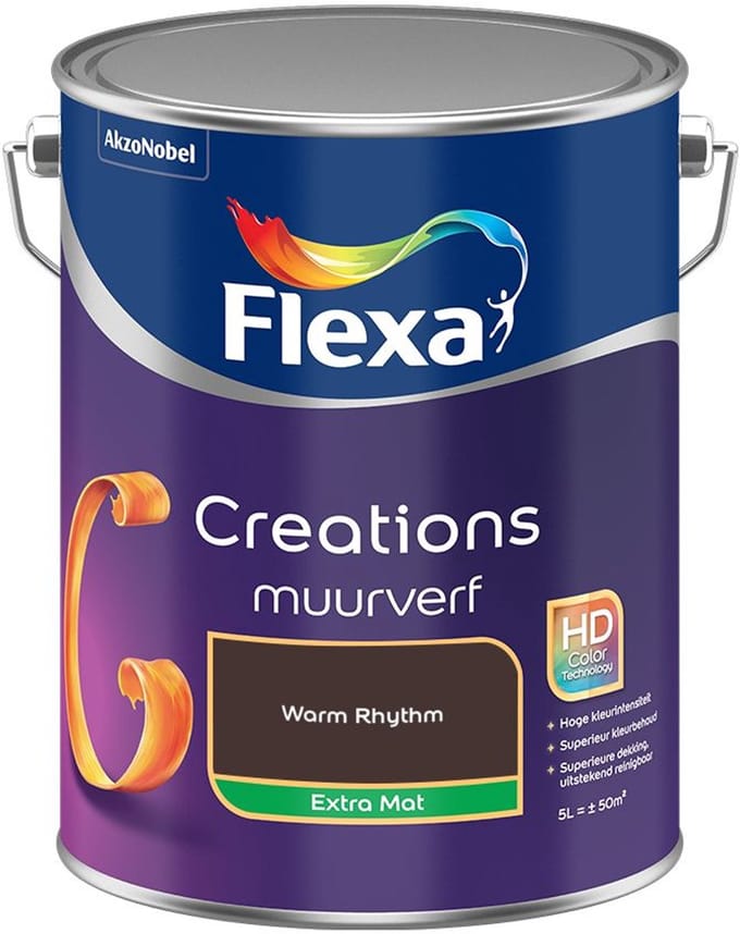 Flexa - Creations Muurverf Extra Mat - Warm Rhythm - Mengverf - 5 L