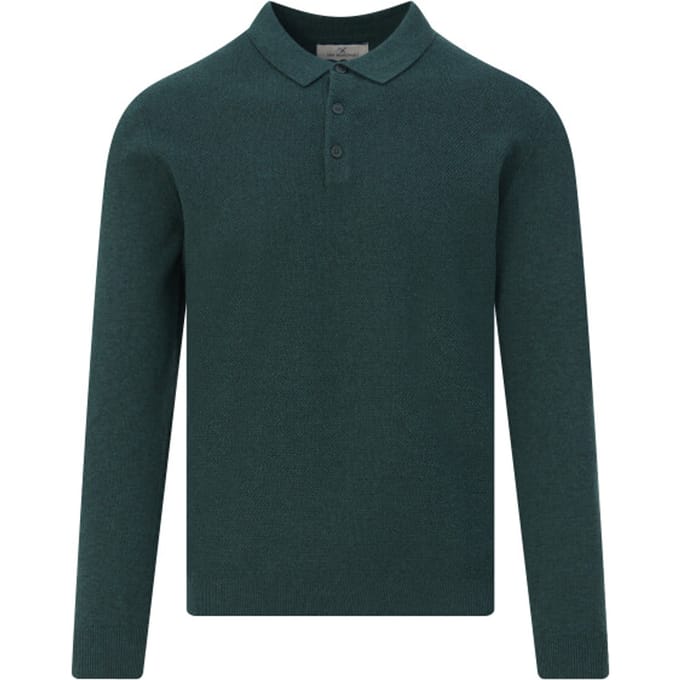 The Blueprint Structured polo long sleeve