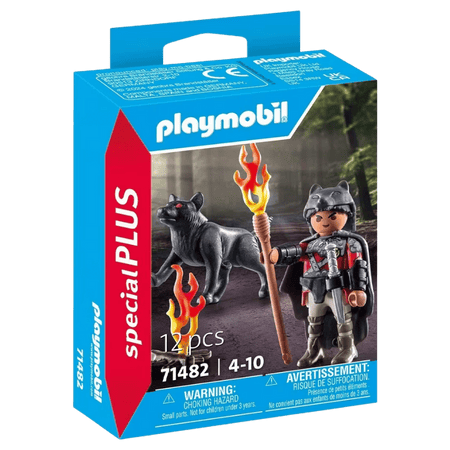 Playmobil Special Plus Krijger met Wolf Speelset