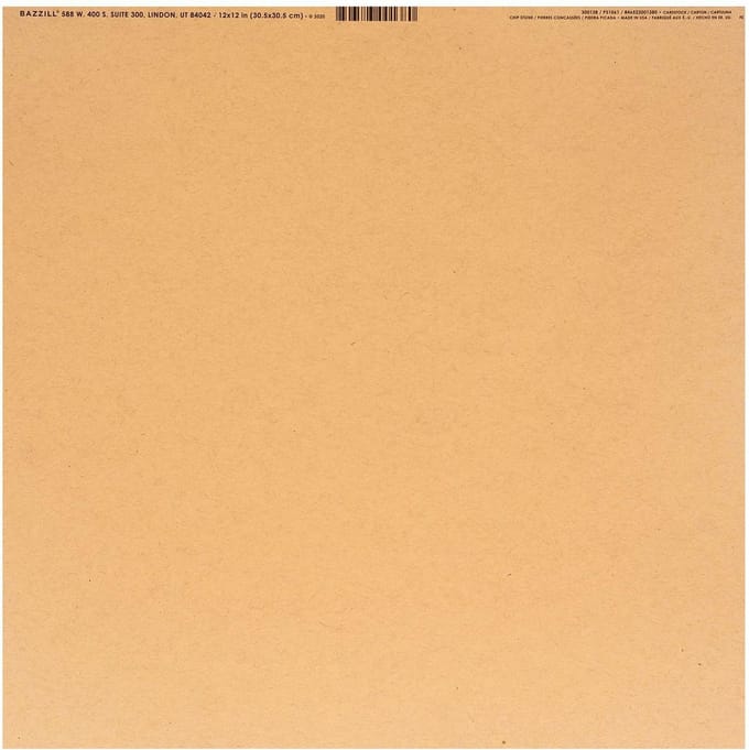 Bazzill - Speckle Karton 30.5x30.5cm Chip Stone