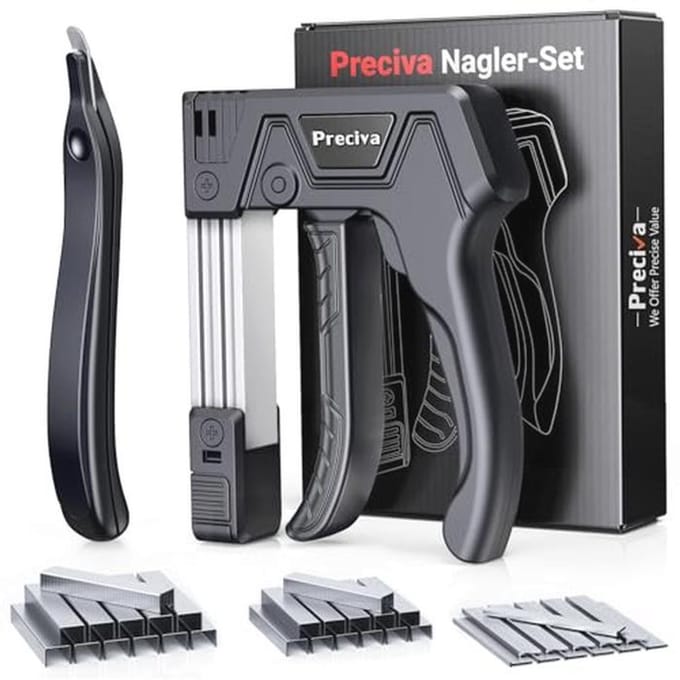 Nailer met spijkerset en nageldriver voor eenvoudig en efficiënt bevestigen