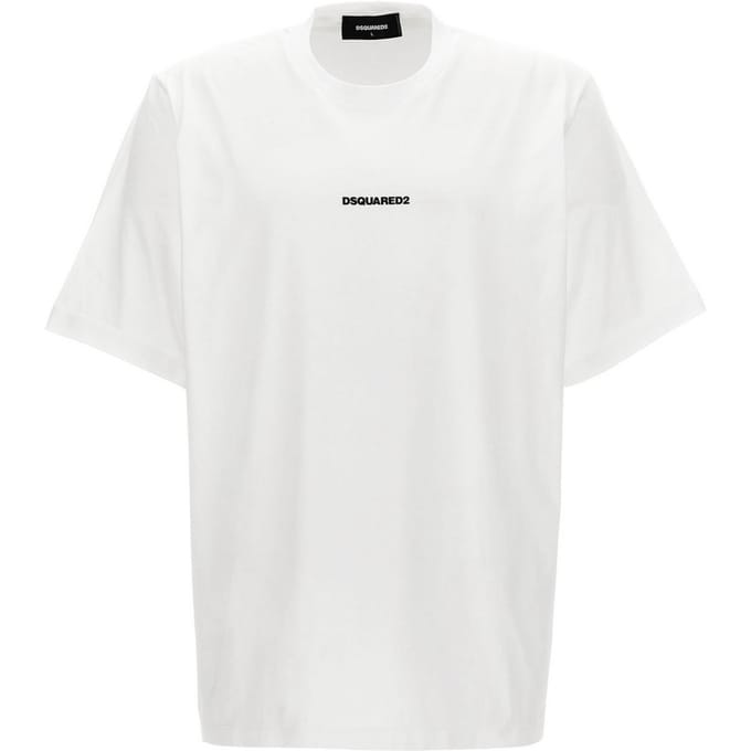 Slouch Fit T-shirt met logo