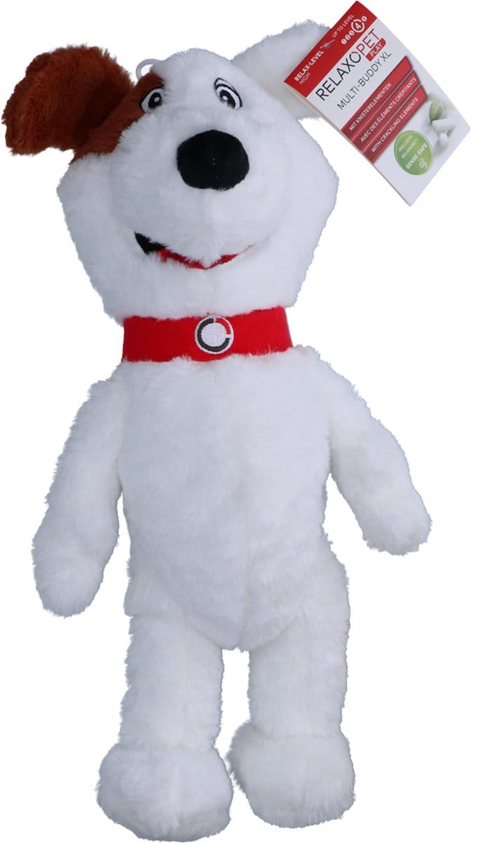 RelaxoPet PLAY Multi-Buddy XL - Honden Speelgoed - Met RelaxoPet Fragrance Safe - Knuffel