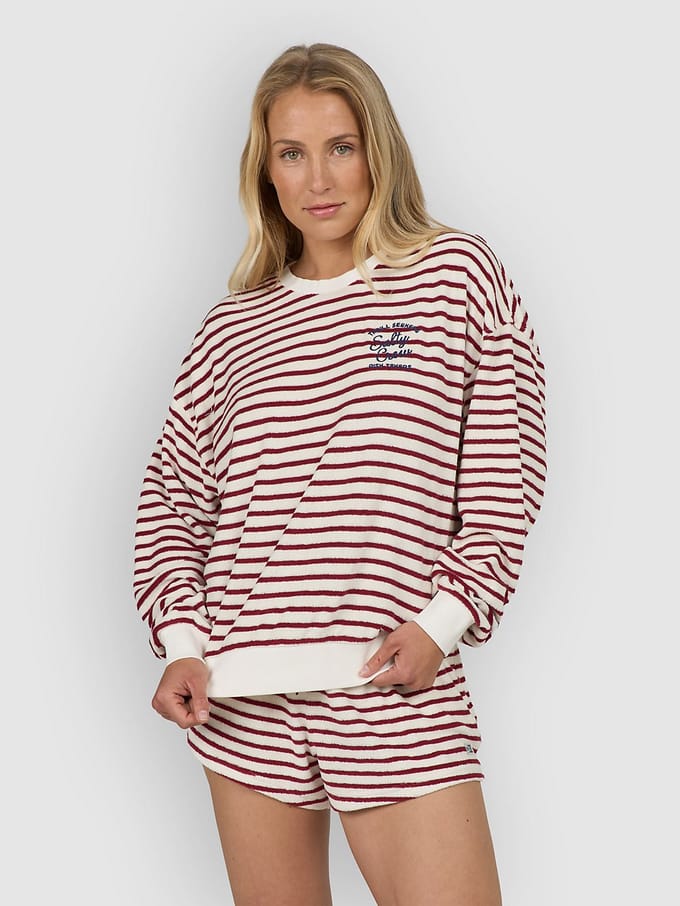 Salty Crew Schooner Crew Sweater rood