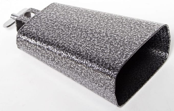 Fame M4 Cowbell 5 1/2" zwart / zilver - Cowbell