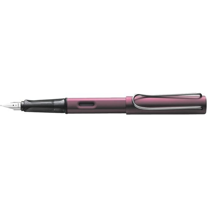 Lamy vulpen, model al-star black purple met medium schrijfpunt