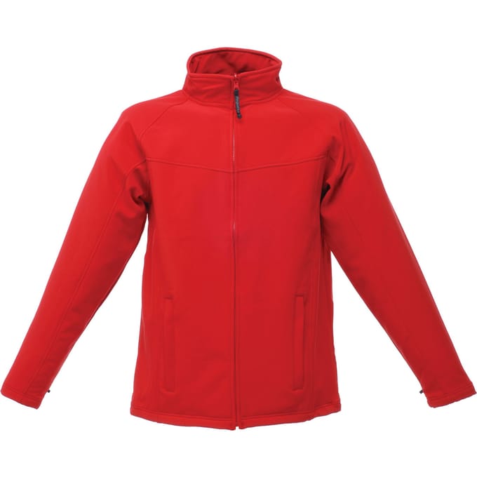 Regatta Heren Uproar Lichtgewicht Softshell-jasje dat tegen de wind bestand is (Klassiek rood/grijs)