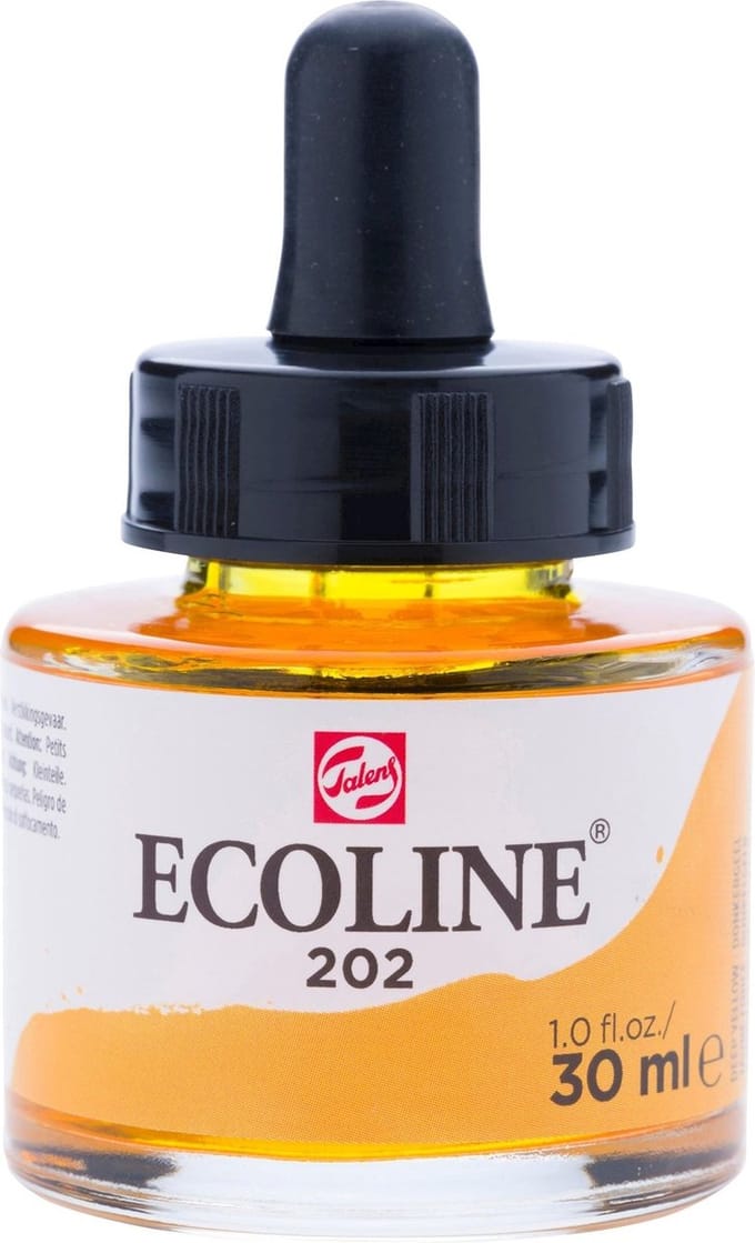 Ecoline 30 ml 233 Donkergeel