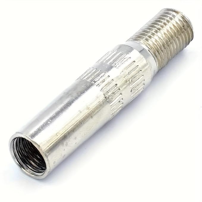 Universele bandenklepverlenger voor auto | Verlengde luchtklep white