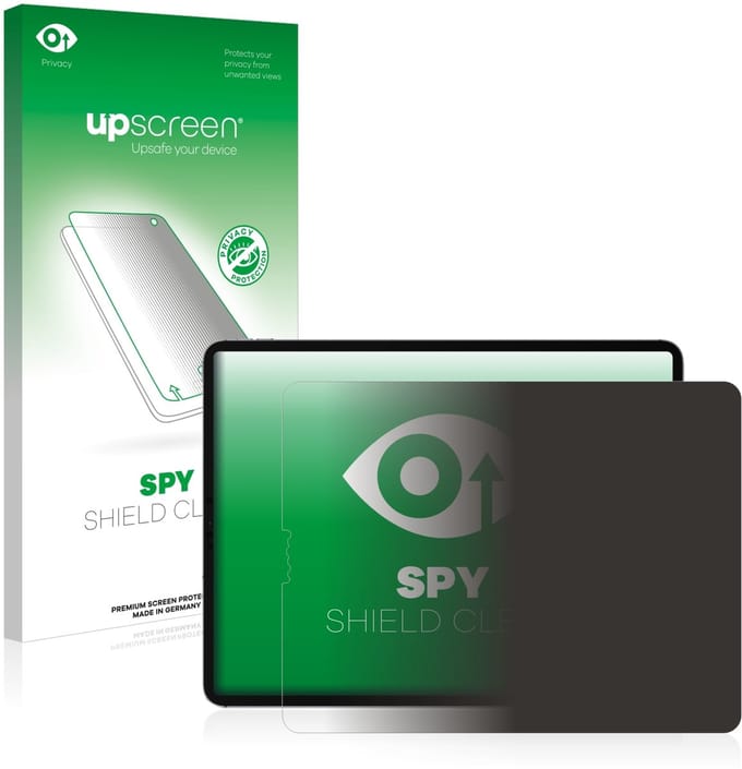 upscreen - privacy screenprotector voor Apple iPad Pro 12.9" 2022 (Landschapsmodus) - Folie Beschermfolie Blauwlichtfilter
