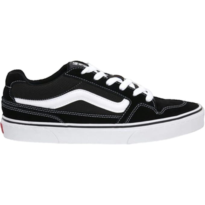 Vans MN Caldrone SUEDE/MESH BLACK/WHITE Unisex Sneakers - BLACK/WHITE