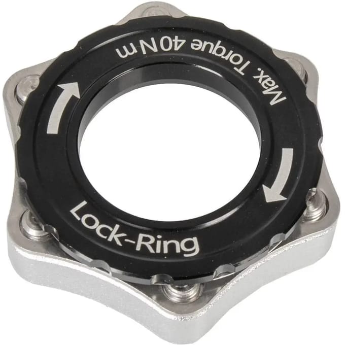 Adapter voor remschijf M-Wave DB Center Lock