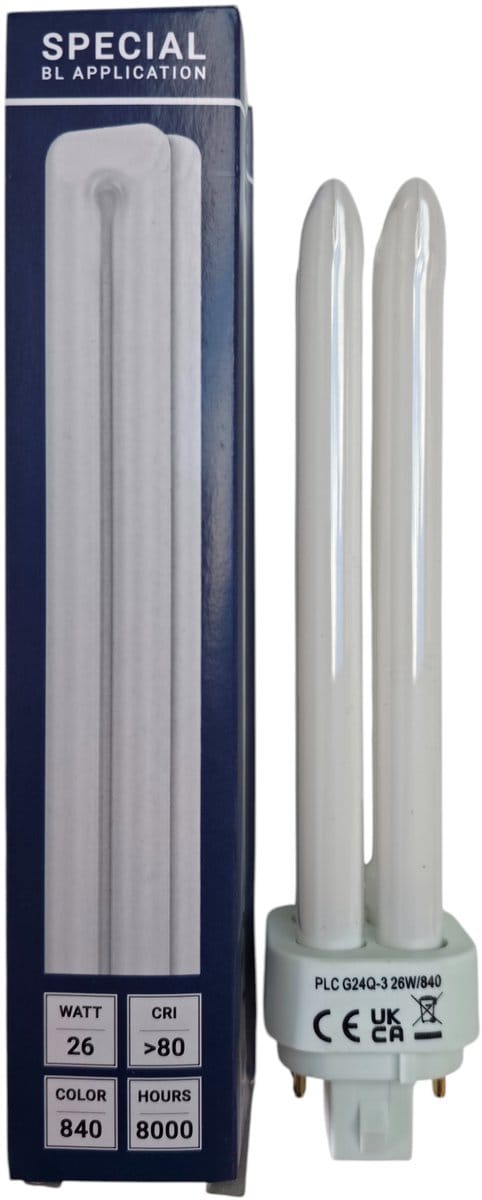 SPL G24q-3 PL-C 4P Spaarlamp | 26W 840 4000K | 4-Pins