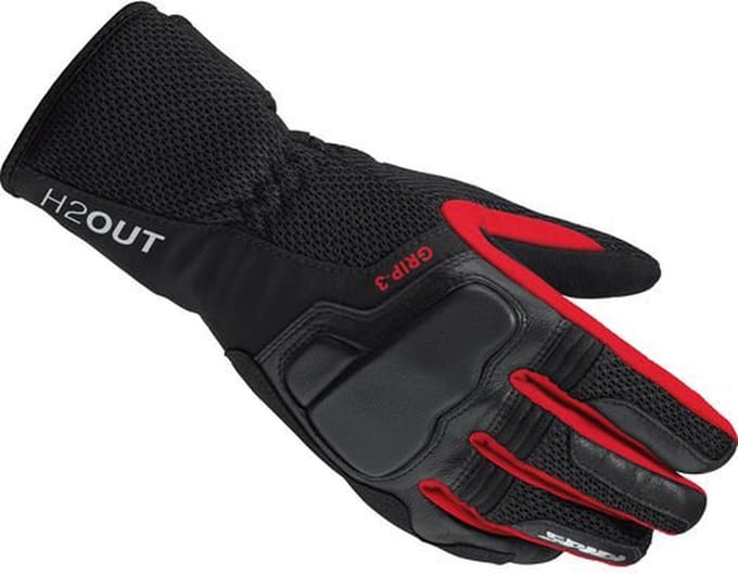 Spidi Grip 3 H2Out Rood - Maat XL - Handschoen