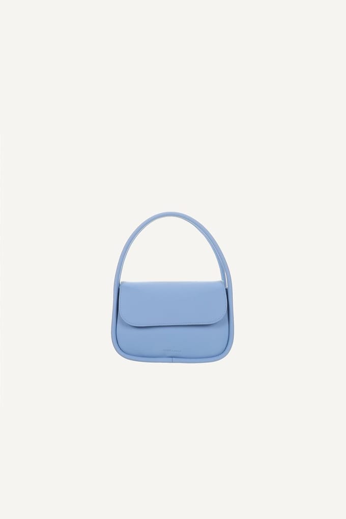 Monk and Anna - Masaki Handtas Small • Blauw Sky - 25x11x14 cm