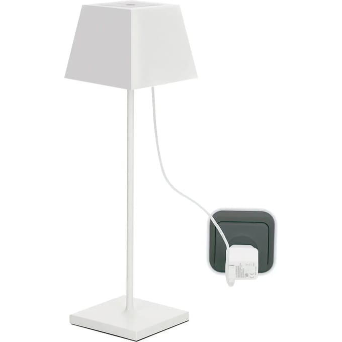 Draagbare lamp Dopo lighting Litta Square IP54 Touch dimming SMD 200lm(150lm) CRI80 3000K 45º microUSB