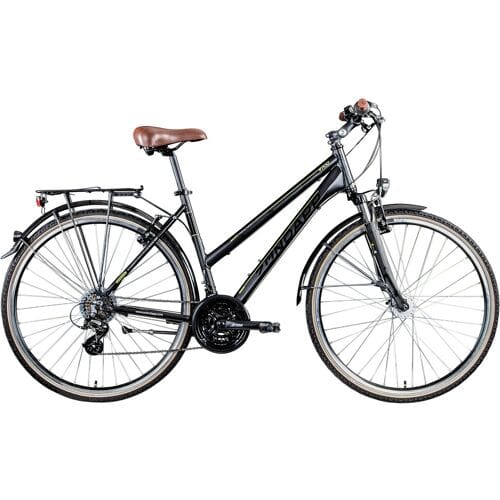 ZÜNDAPP Trekkingfiets T700 (Dames, Zwart, RH 45 cm)