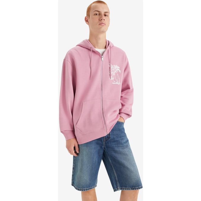Levi's Relaxed Graphic Zipup Taglia: S | Felpe con cappuccio Outlet | Uomo