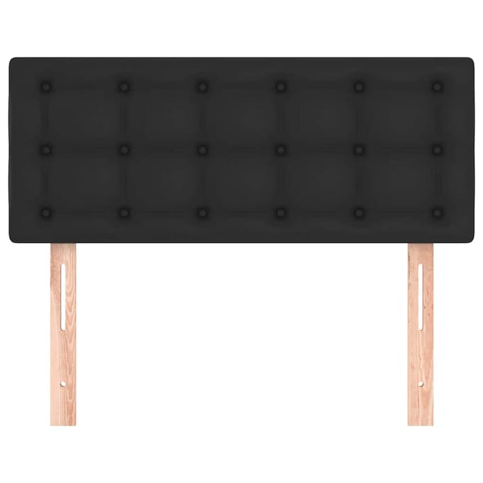 vidaXL - Hoofdbord - 100x5x78/88 - cm - kunstleer - zwart