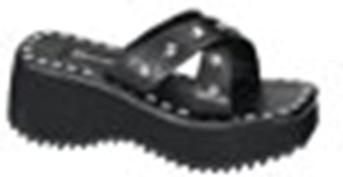 Fabulicious - FLIP-05 Slippers - US 9 - 39 Shoes - Zwart