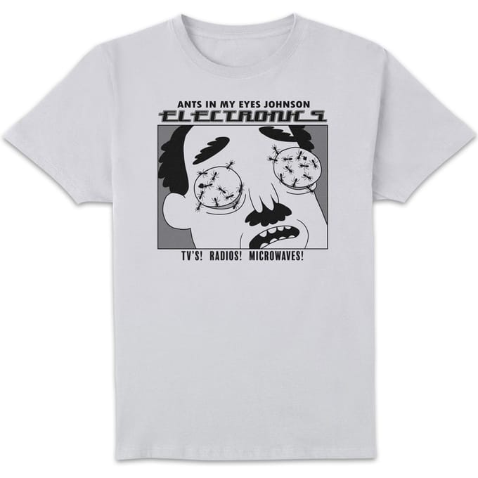 Rick and Morty Ants In My Eyes T-shirt - Wit - M