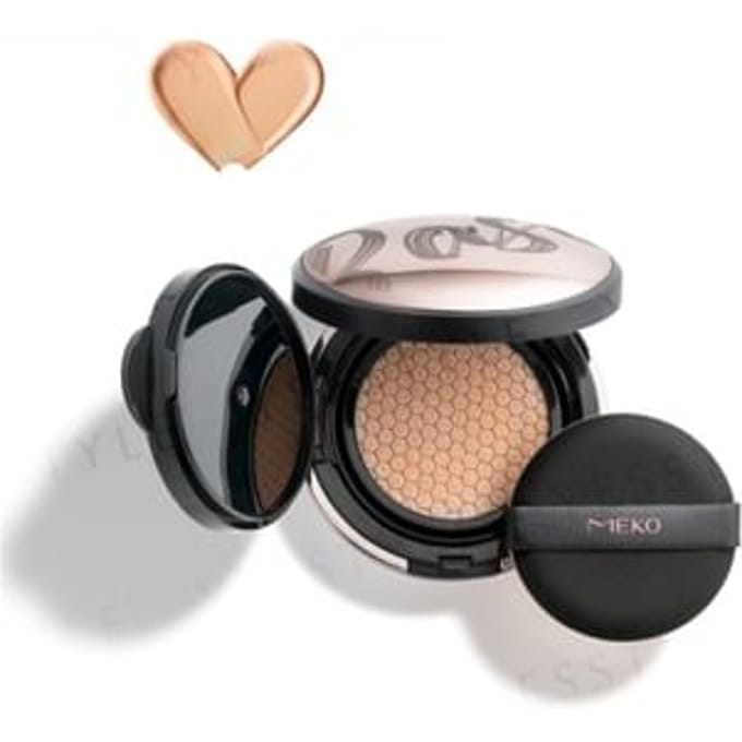MEKO - Sheer Velvet Cushion Foundation SPF 10 PA++++ 02 Ivory White