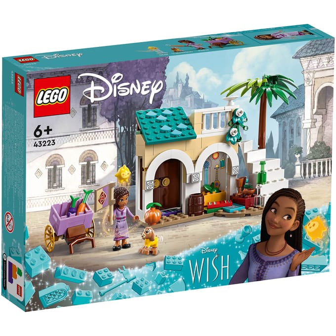 LEGO Disney Wish Asha in de stad Rosas Poppetjes Wish Set - 43223