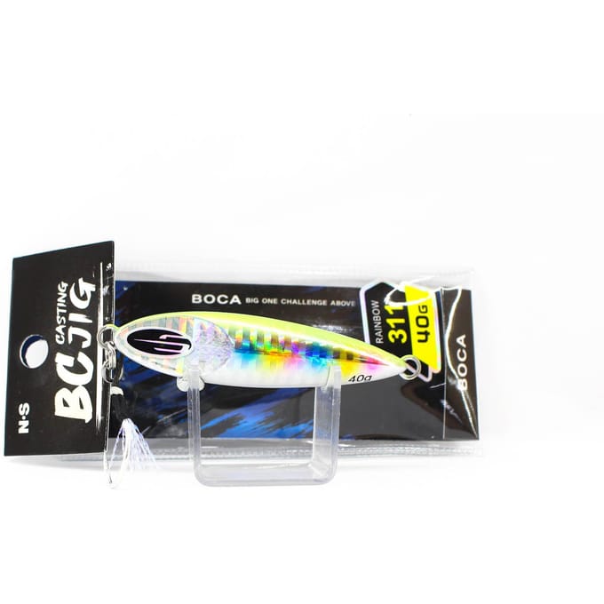 NS Black Hole Metal Jig Boca 40 grammes 311 Arc-en-ciel (7186)