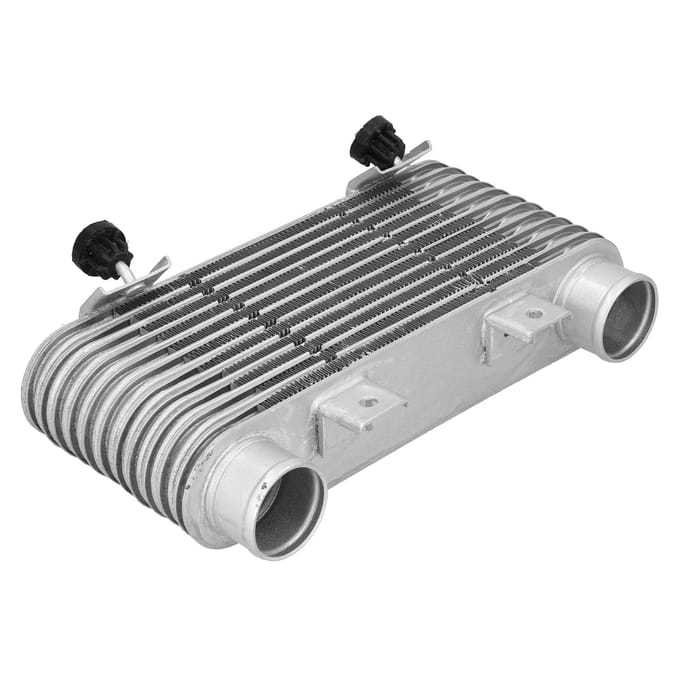 52mm Intercooler Motor Koeler Radiateur Aluminiumlegering Universeel voor Automobiel Motorfiets gray