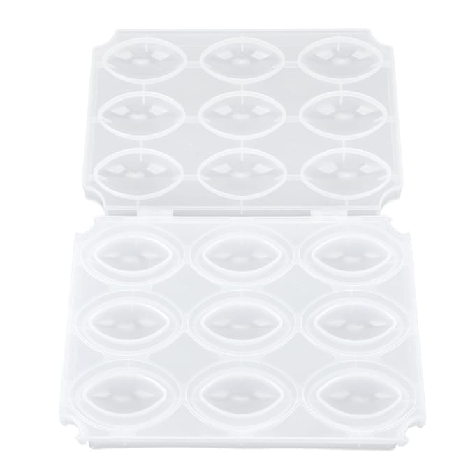 Gehaktbal Vormer Processor Handleiding Gehaktbrood Maker Pers Gereedschap DIY 9 Roosters Zelfgemaakte Vlees Maker Keuken L white