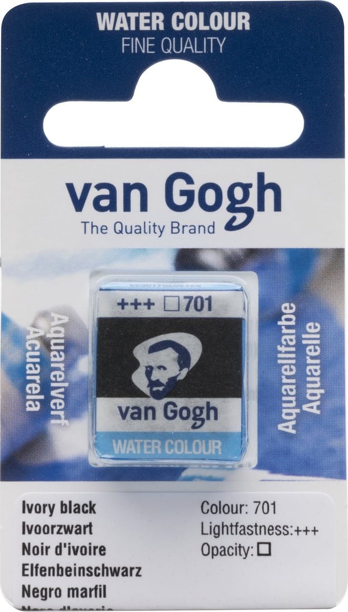 Aquarelverf - 701 Ivoorzwart - van Gogh - Napje