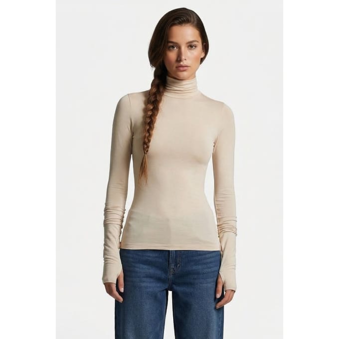 Alchemist Ash Top Ecru Taglia: XL | Maglie a manica lunga Outlet | Donna | Marrone