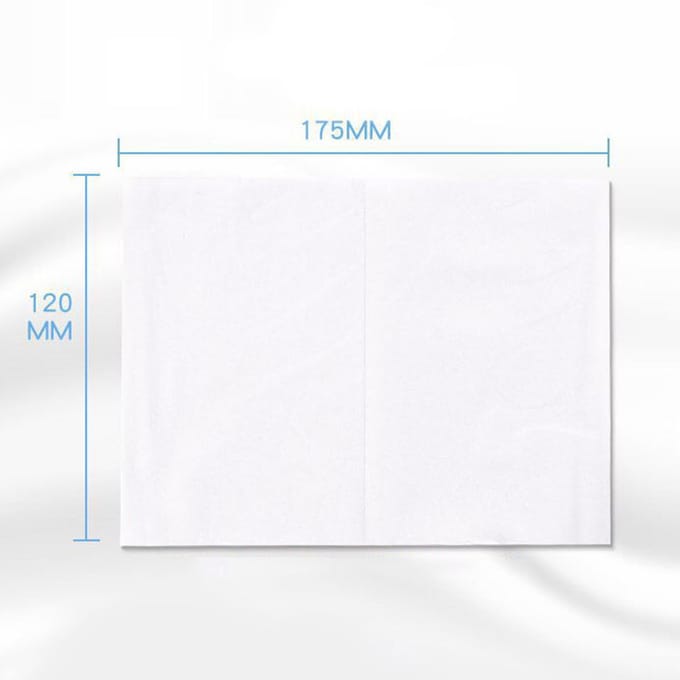Multifold Papieren Handdoeken Intergevouwen Keukenpapier Servetten 3 Lagen 300 Stuks voor Huishouden white