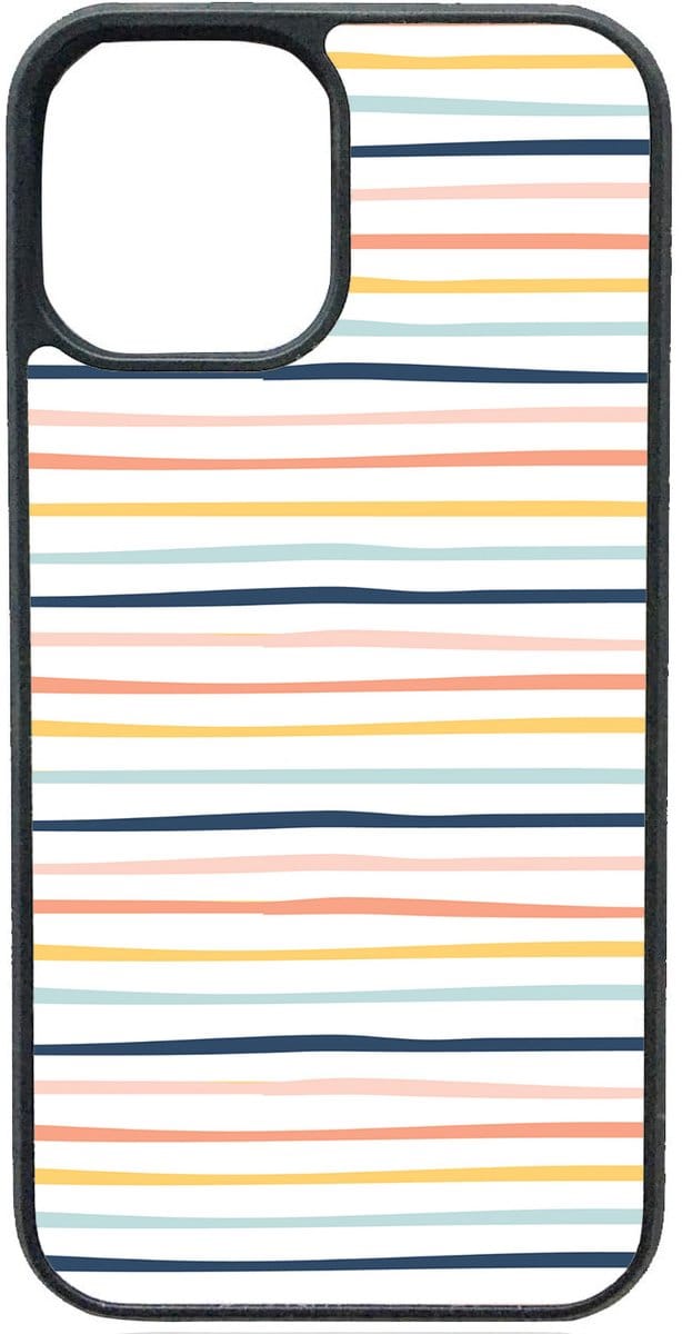 Telefoonhoesje - GEKLEURDE STREPEN - Iphone 13 Pro Max