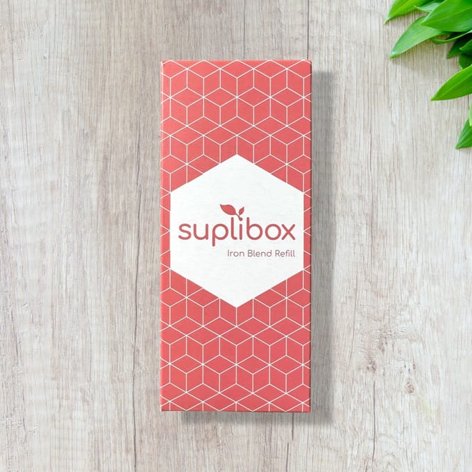 Suplibox Iron Blend 90 capsules - ijzer supplement vitaminen mineralen vegan